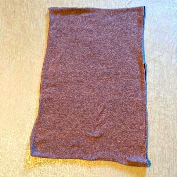 H&M knit Circle Scarf grey/gray 20x30 - Picture 2 of 6